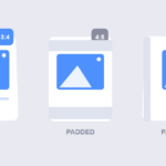 Instagram grid tiles: 3:4 fills, 4:5 and 1:1 padded illustration